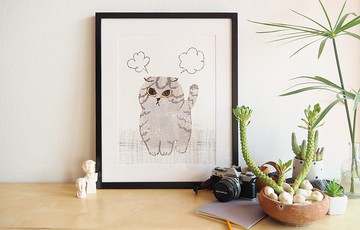 海報我的貓生氣了