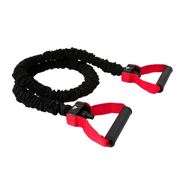 adidas 愛迪達 中階訓練彈力繩 ADTB-10602  黑紅  145 x 13 x 3.5cm  1條