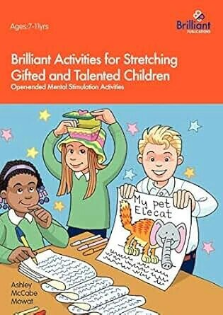 Brilliant Activities for Stretching Gifted and Talented Children: Open-ended Mental Stimulation Activities  Ashley McCabe Mowat  Brilliant Publications