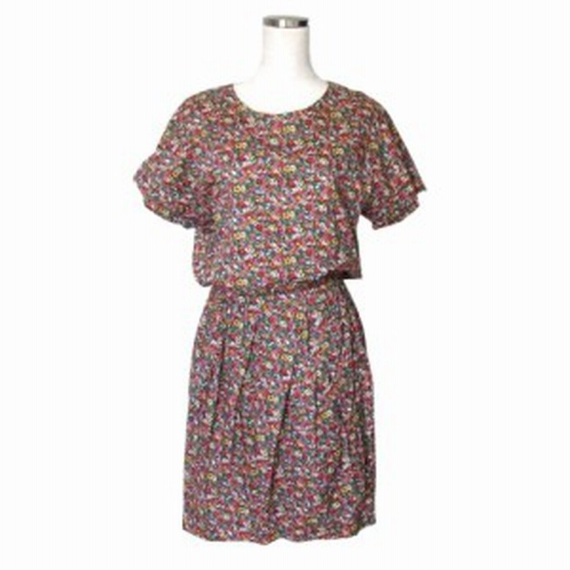 美品 Macphee マカフィー フラワーワンピース Tomorrowland トゥモローランド 花柄 半袖 ドレス 中古 通販 Lineポイント最大1 0 Get Lineショッピング