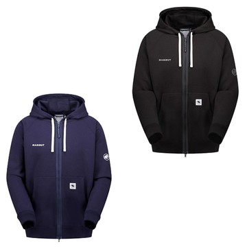MAMMUT 男 Essential ML Hooded Jacket AF 棉質混紡保暖連帽外套.居家戶外休閒抓絨夾克/ 1014-06470