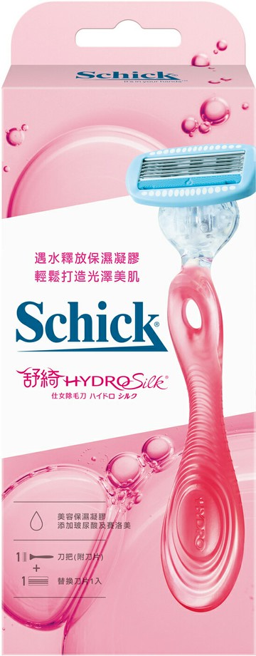 【Schick舒適牌】舒綺 仕女除毛刀 (刀把1入+刀片2入)
