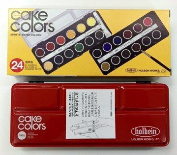 日本製HOLBEIN好賓24色透明淡彩*C012【APP滿額下單10%點數(單一帳號最高5000點)】1/31止