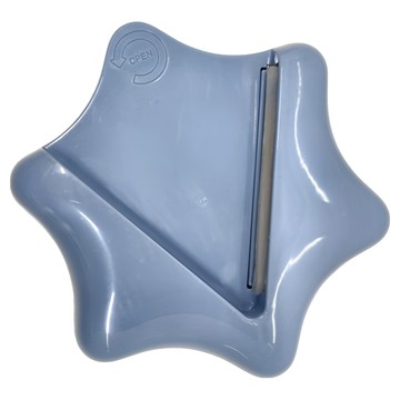 多用途單手開罐器 ABS+矽膠材質 尺寸16x16x2.6cm  顏色隨機  3個