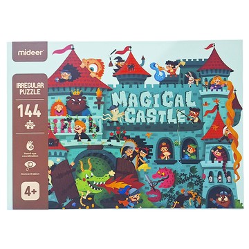 mideer 魔法城堡藝術拼圖  144片  1盒