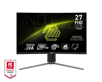 MSI 微星 MAG 27C6PF 27吋 曲面螢幕 VA 180Hz 電腦螢幕 液晶螢幕