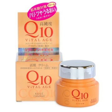 🔥免運+發票 KOSE 高絲 Q10 緊緻活膚凝霜 40g 日本原裝 🥀CAROL小舖