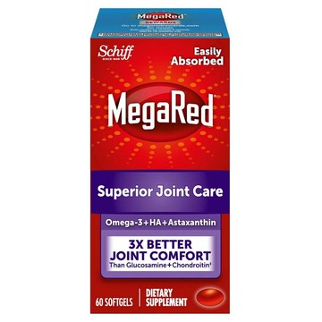 美國代購！原裝正品Schiff MegaRed Joint Care 維ㄍㄨˇ力 60粒