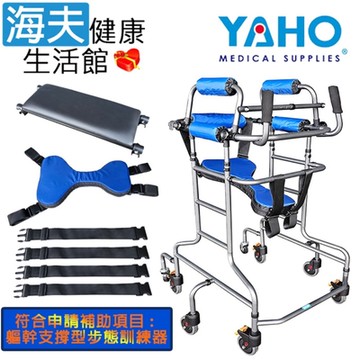 耀宏機械式助行器 未滅菌 海夫健康生活館 鋼製粉體烤漆 成人學步車 符合補助款 YH207-1