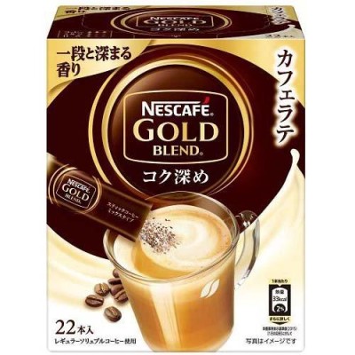ネスレ日本 NESCAFE ゴールドブレンドコク深めスティックコーヒー22P