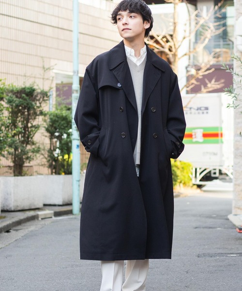 Wego Wego ルーズチェスターコート Men ジャケット アウター チェスターコート 通販 Lineポイント最大0 5 Get Lineショッピング