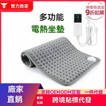 【速熱調溫】電熱坐墊 加熱墊 暖身墊 發熱墊 理療墊 辦公室家用 學生宿舍 可水洗 多檔調溫 冬季保暖