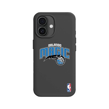 iPhone 16 SolidX 黑 - NBA - Logo-奧蘭多魔術 Orlando Magic - Light