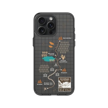 iPhone 15 Pro Max Clear 酷墨灰 - Nature Explorers 自然探索指南 - 探索指南（夜晚的阿里山）