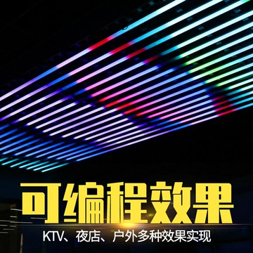 【優選百貨】燈帶12V伏跑馬燈幻彩燈帶可編程流水跑馬燈酒吧KTV舞臺戶外工程軟炫彩