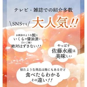 ふるさと納税 110043 佐藤水産 鮭ルイベ漬 520g(130g×4個入)(FA-284)  北海道石狩市