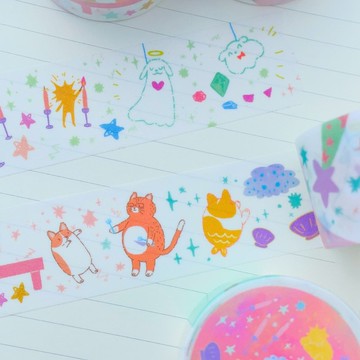 溫THANKSGIVING系列 閃亮磨砂感和紙膠帶