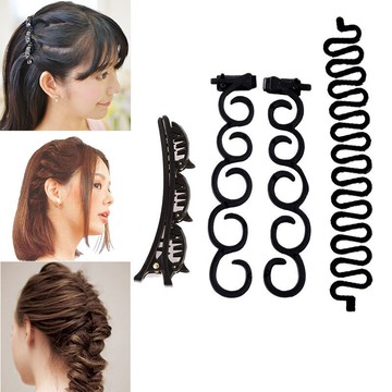 蜈蚣辮編辮子編發神器懶人美發盤發工具蓬松丸子頭盤發器扎發套裝