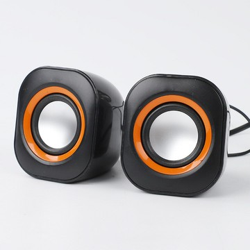 電腦有線USB音響臺式筆記本迷你桌面家用辦公低音炮音箱YL-800【Snowbelle優選】