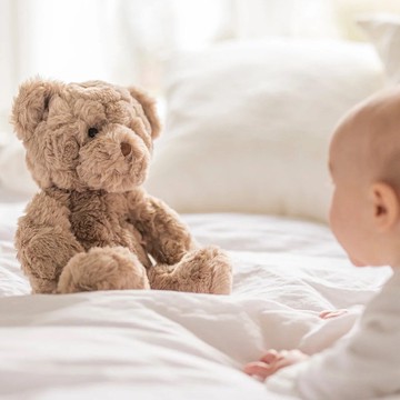 北歐瑞典 Teddykompaniet Sture灰褐泰迪熊 新年 交換禮物