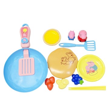 Peppa Pig 粉紅豬小妹 餐廚組 (鬆餅) 3歲以上適用  藍色  1組  45cm x 30cm x 30cm