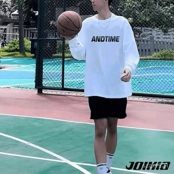 秋季新款籃球長袖男 圓領運動長袖 健身跑步速幹上衣 美式休閒T恤潮 休閒長袖 籃球衣 美式長00