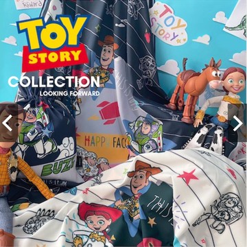 （長期代購）泰國連線代購曼谷必買kiss me doll披肩絲巾防曬聯名迪士尼玩具總動員胡迪巴斯光年兩款