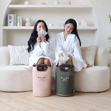 足浴養生SPA禮盒【SPA溫感足浴袋 21入漢方循環湯浴包】居家SPA