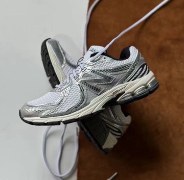 NEW BALANCE 慢跑鞋 NB 860 V2 灰銀 復古 Y2K 情侶鞋 男女 ML860GB2