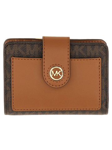 michael by michael kors wallet with logo