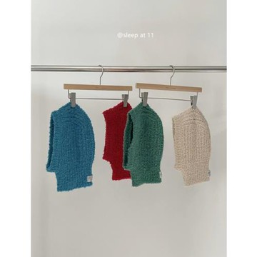 sleep at 11博主大熱款 秋冬保暖護耳簡約個性舒適針織頭套毛線帽