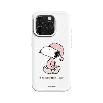 iPhone 16 Pro SolidX 白 - 史努比 Snoopy - Snoopy Go to sleep