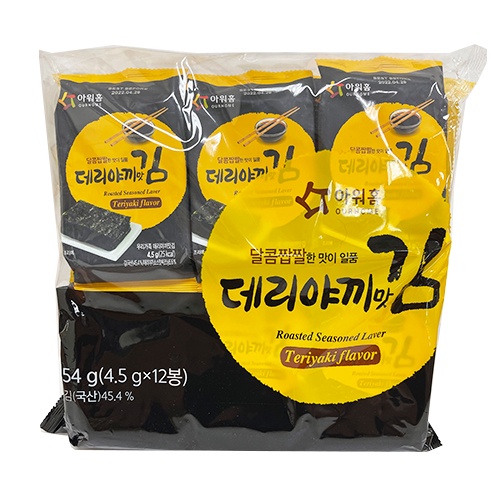 Plhzhy韓國12入海苔照燒54g 愛買 蝦皮商城 Line購物