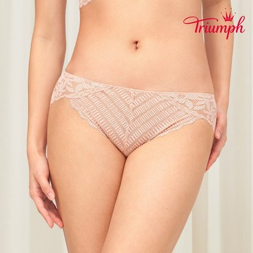 黛安芬-真我風格系列 中腰平口內褲 M-EL 粉｜87-2366 WJ