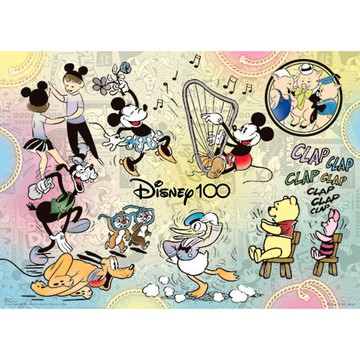 百耘圖 - DISNEY【迪士尼百年慶典】好友音樂會 520片拼圖 HPD0520-170