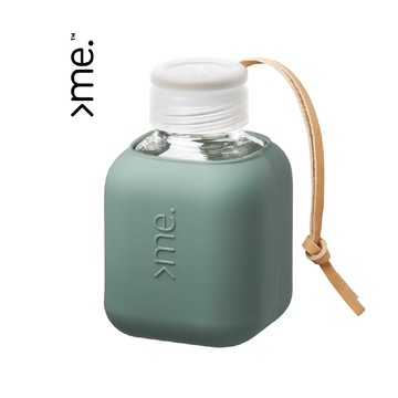 瑞士 SQUIREME Cute Cube 玻璃瓶 Y2｜馥松綠｜370mL