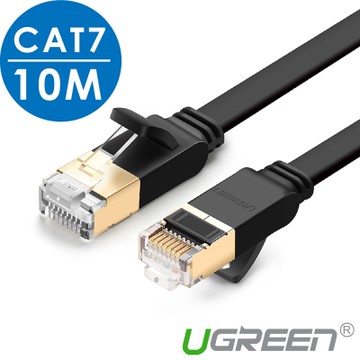 綠聯 CAT7網路線  FLAT版 10M