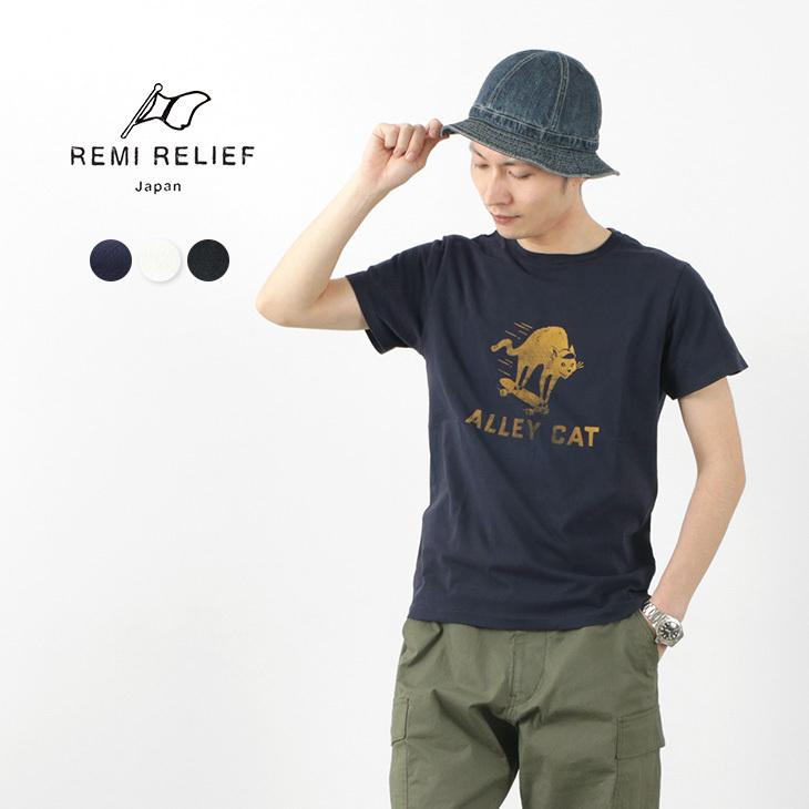豪奢な豪奢なREMI RELIEF レミレリーフ ポケツキロンT Tシャツ | blog