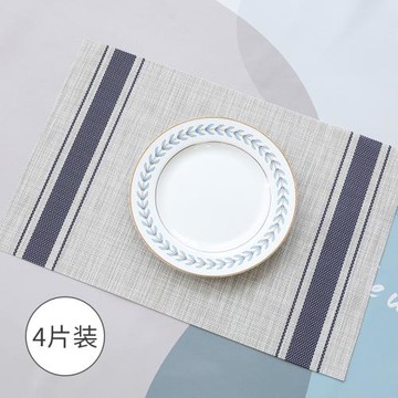 餐墊隔熱墊防水防油高級感輕奢餐桌墊ins風pvc西餐墊簡約防燙碗墊