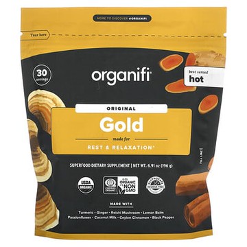 Organifi, Original Gold，Superfoods 補劑，6.91 盎司（196 克）