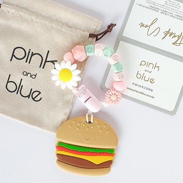 OCLOCK 向日葵 雛菊 漢堡固齒器 / 客製化奶嘴鏈