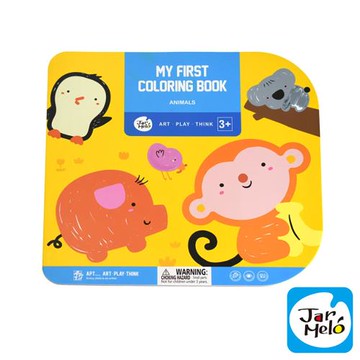 【JarMelo 原創美玩】幼兒啟蒙繪讀本-動物研究員 JA94167 塗鴉本 繪畫本