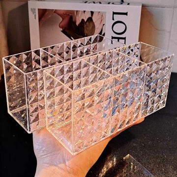 ins化妝刷筒筆筒新款高檔簡約桌面網紅女學生宿舍好物筆刷收納桶