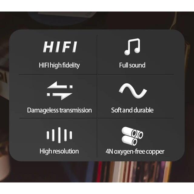 Hualiwen-hifiオーディオケーブル,無酸素純銅スピーカーケーブル,カーオーディオ,ホームシアター,ソフトタッチケーブル