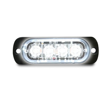 車身警示燈 12~24V 白光 4株LED車邊警示燈  led照明燈 燈條 氣氛燈 車用邊燈 貨車側燈 汽車小燈 工作燈 B-SLW4