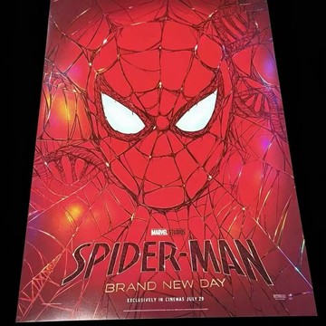 【官方正版】🕸️蜘蛛人海報🕸️蜘蛛人:重生日 主視覺海報 蜘蛛人海報 紀念票卡 電影周邊 漫威經典氛圍感裝飾掛畫