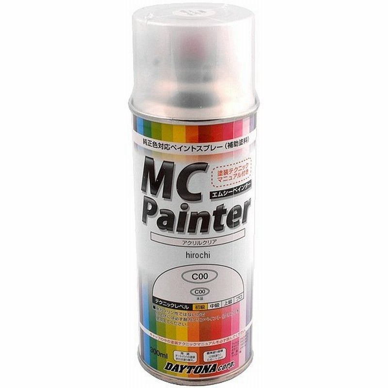 メーカー在庫あり デイトナ 仕上げ用 塗装処理剤 アクリル系クリア 300ml C00 Hd店 通販 Lineポイント最大0 5 Get Lineショッピング