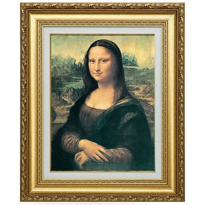 モナリザ様オーダー品3点☆ ダヴィンチ モナリザ 3号 立体複製名画 美術品 レプリカ 絵画 額
