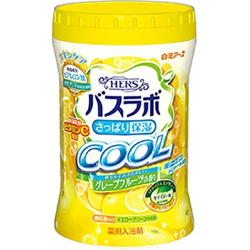 日本【白元】HERS入浴劑－涼爽葡萄柚