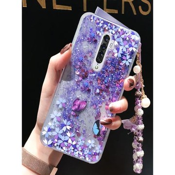 oppoReno2手機殼Reno升降攝像頭RenoZ液體流沙Reno2Z手機殼女款潮